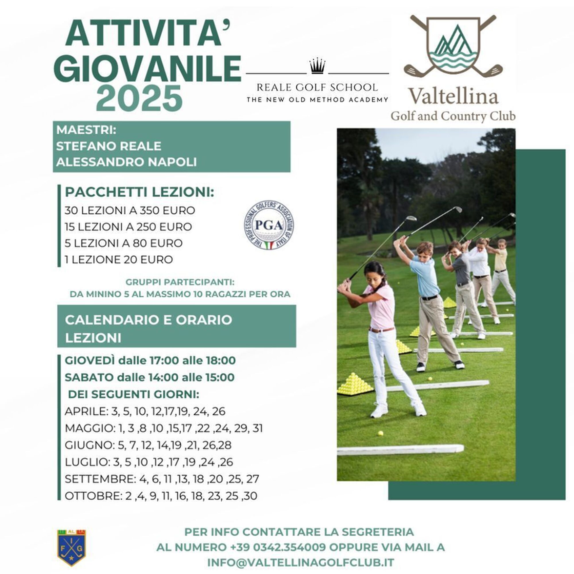 Attività giovanile 2025