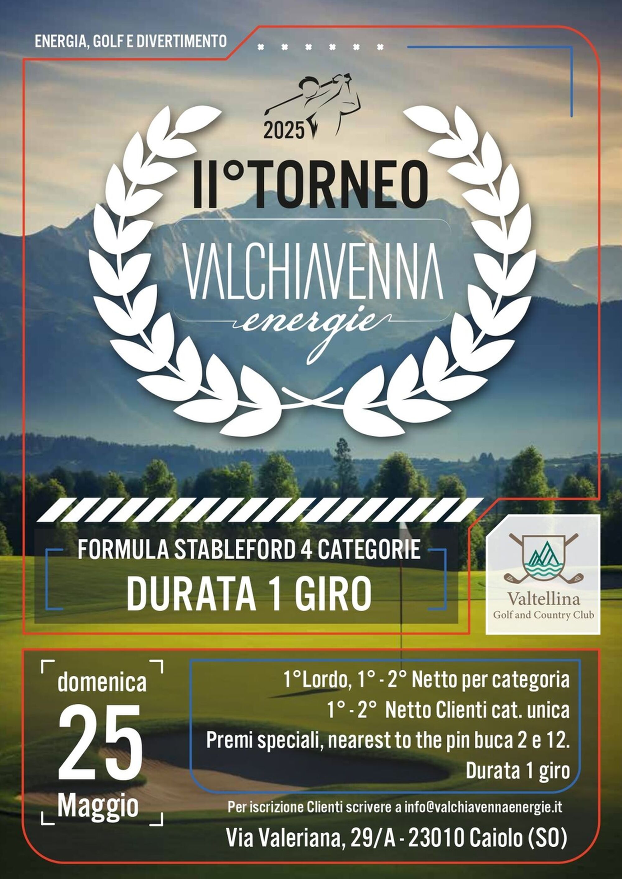 Gara di golf Valchiavenna Energie