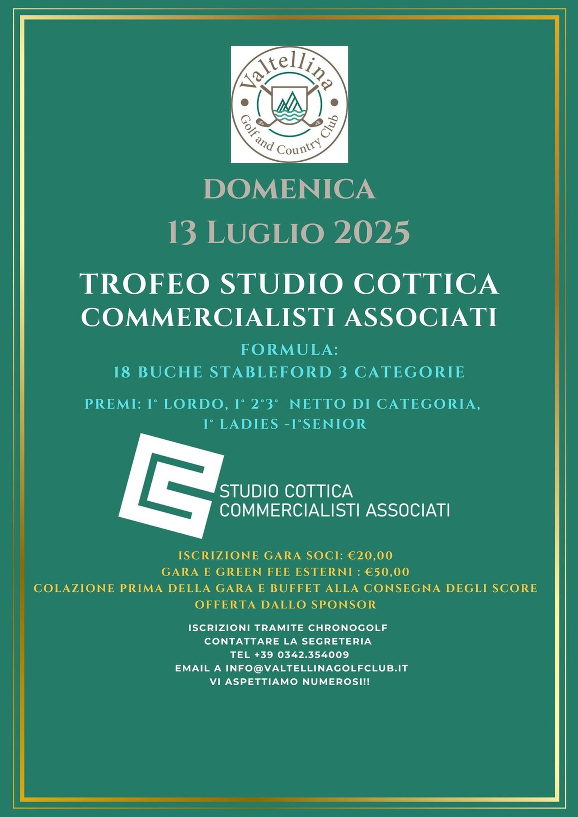 Trofeo Ctudio Cottica Commercialisti Associati