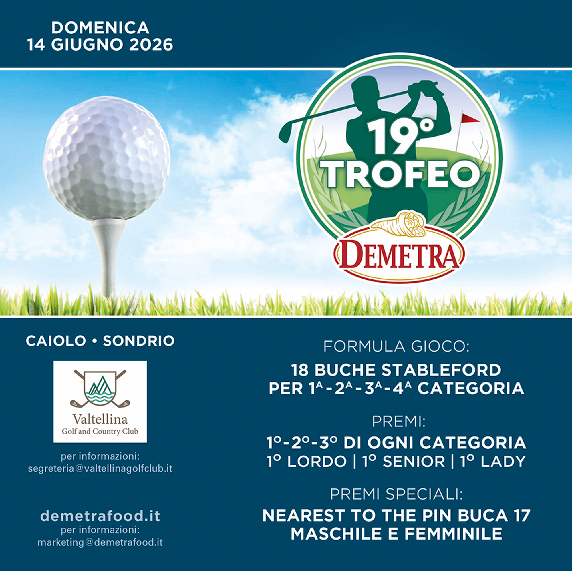 19° TROFEO DEMETRA 2026
