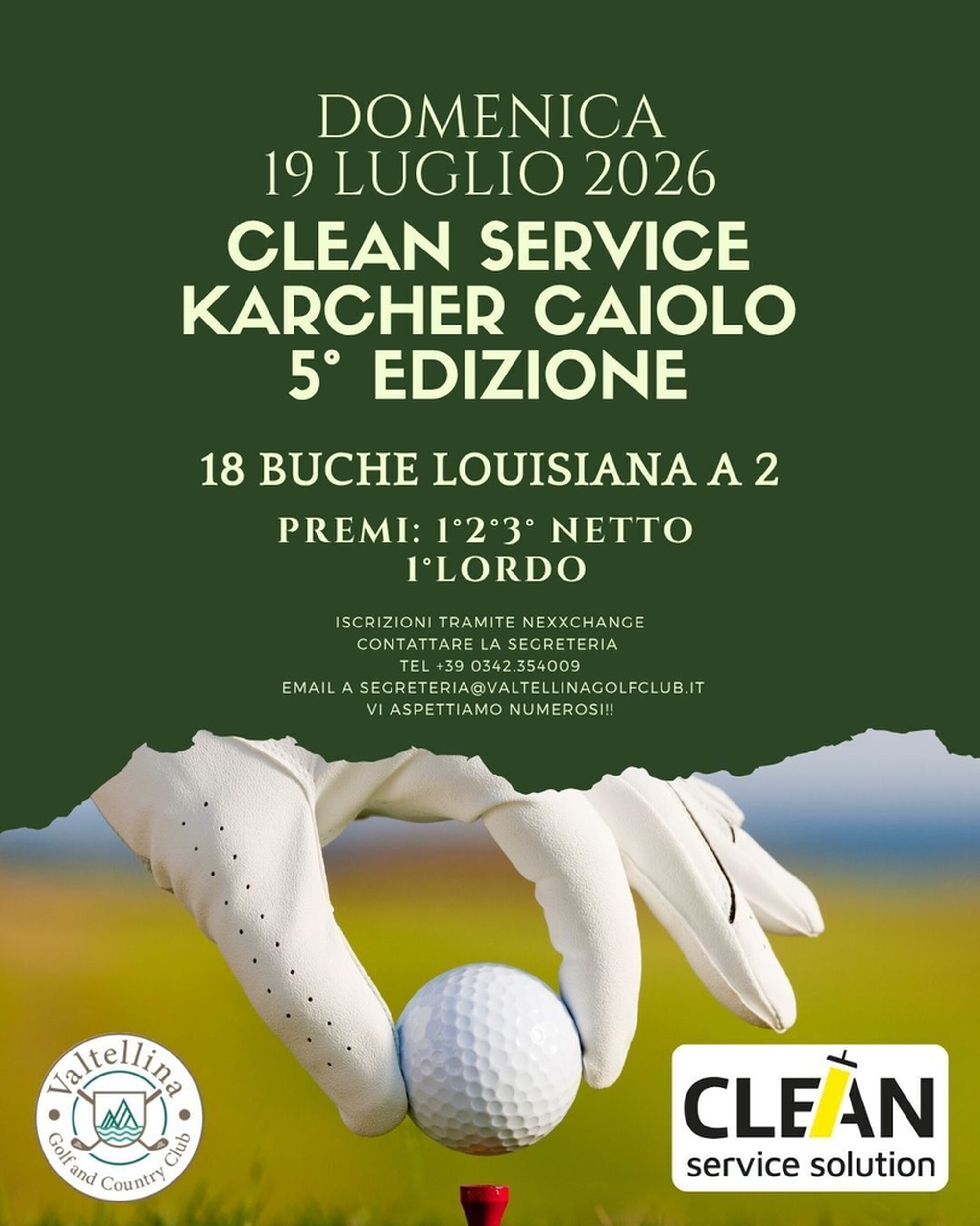 CLEAN SERVICE - KARCHER CAIOLO 5° EDIZIONE
