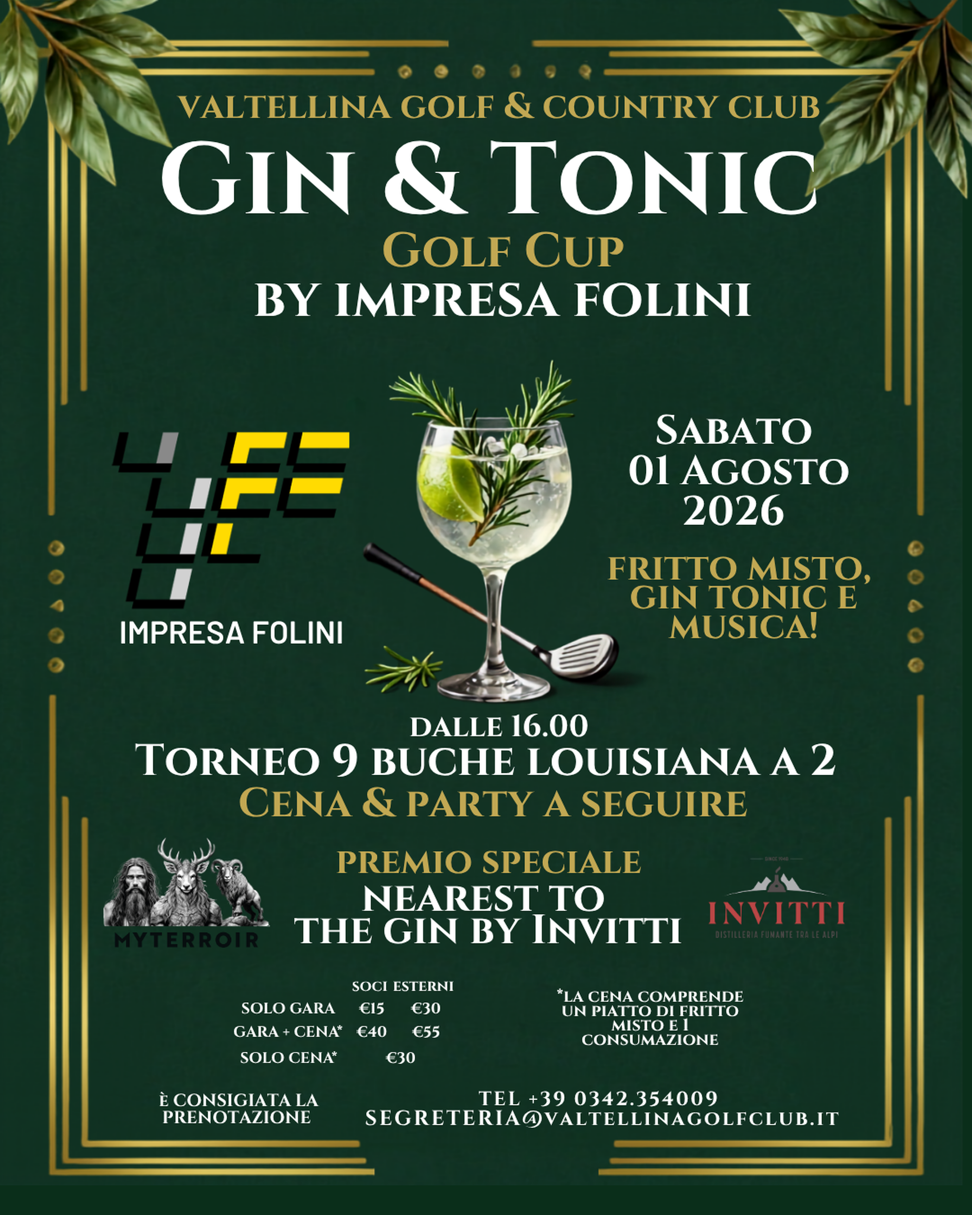 GIN TONIC CUP by IMPRESA FOLINI