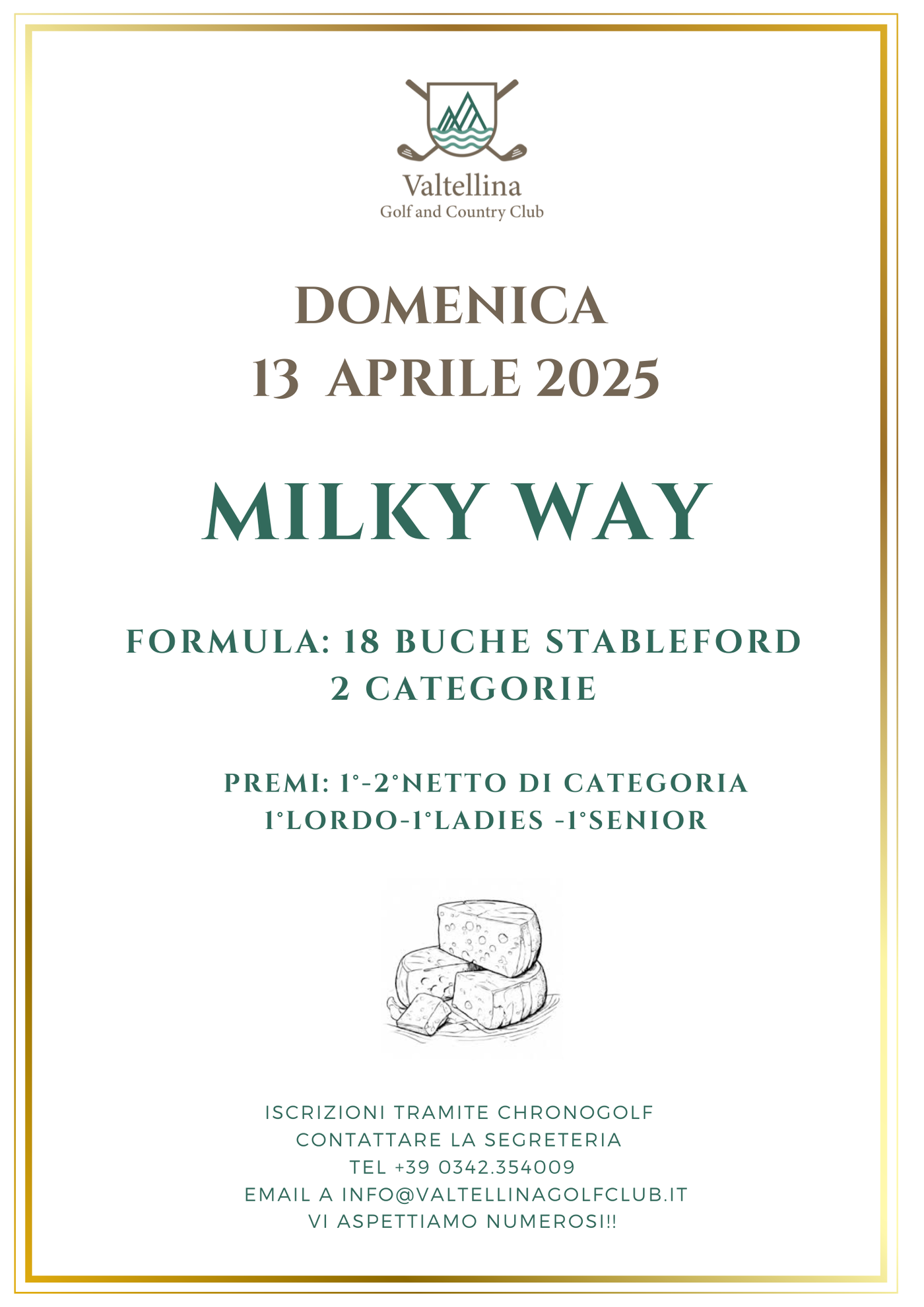 Gara di Golf Milky Way